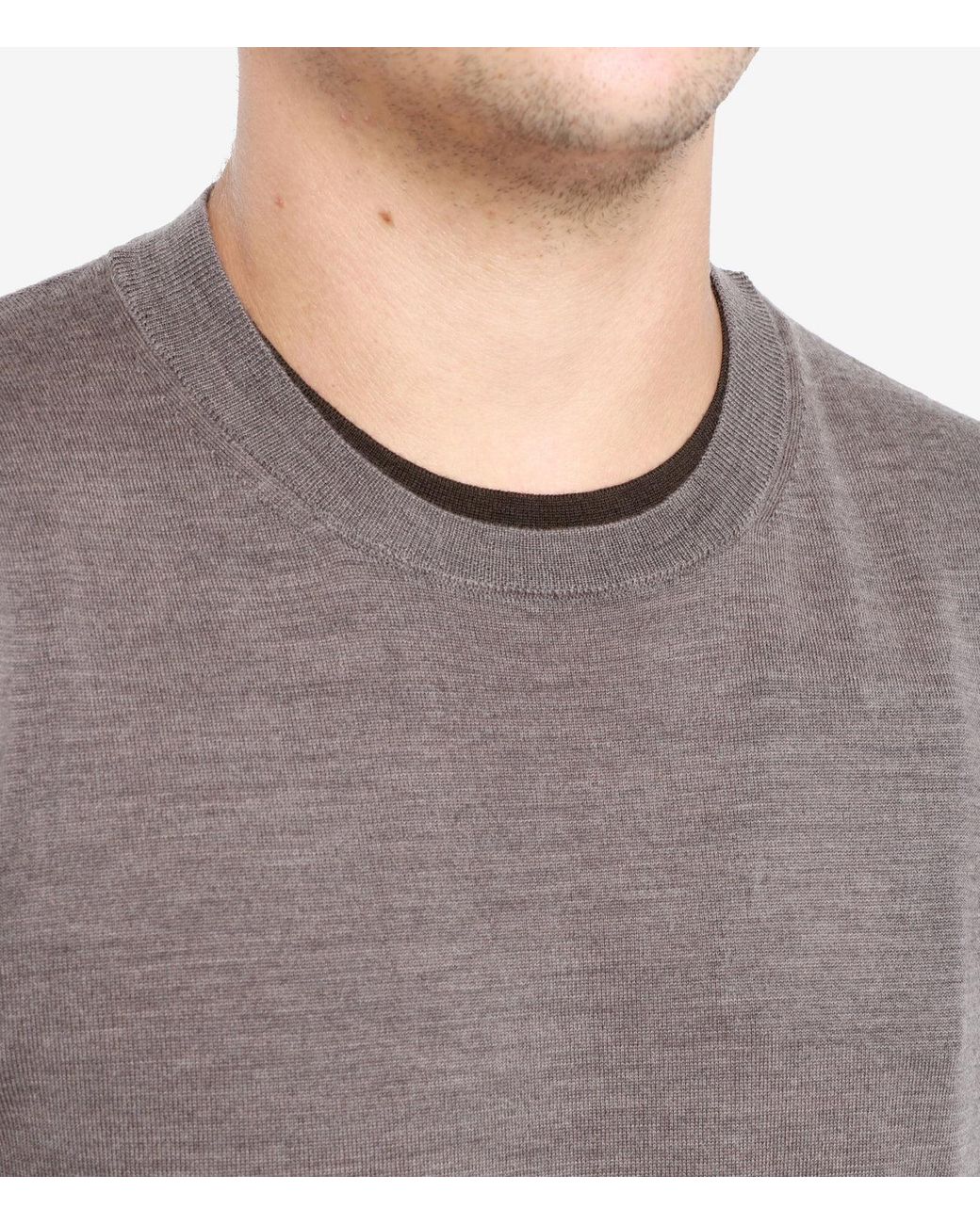 Paolo Pecora Sweaters Brown in het Gray voor heren