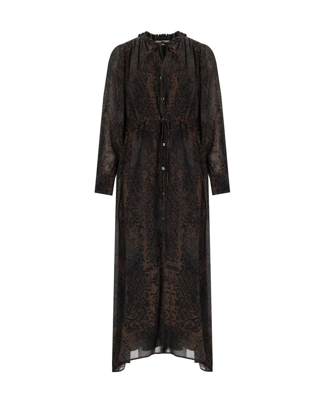 Marella Black Potente Shirt Dress