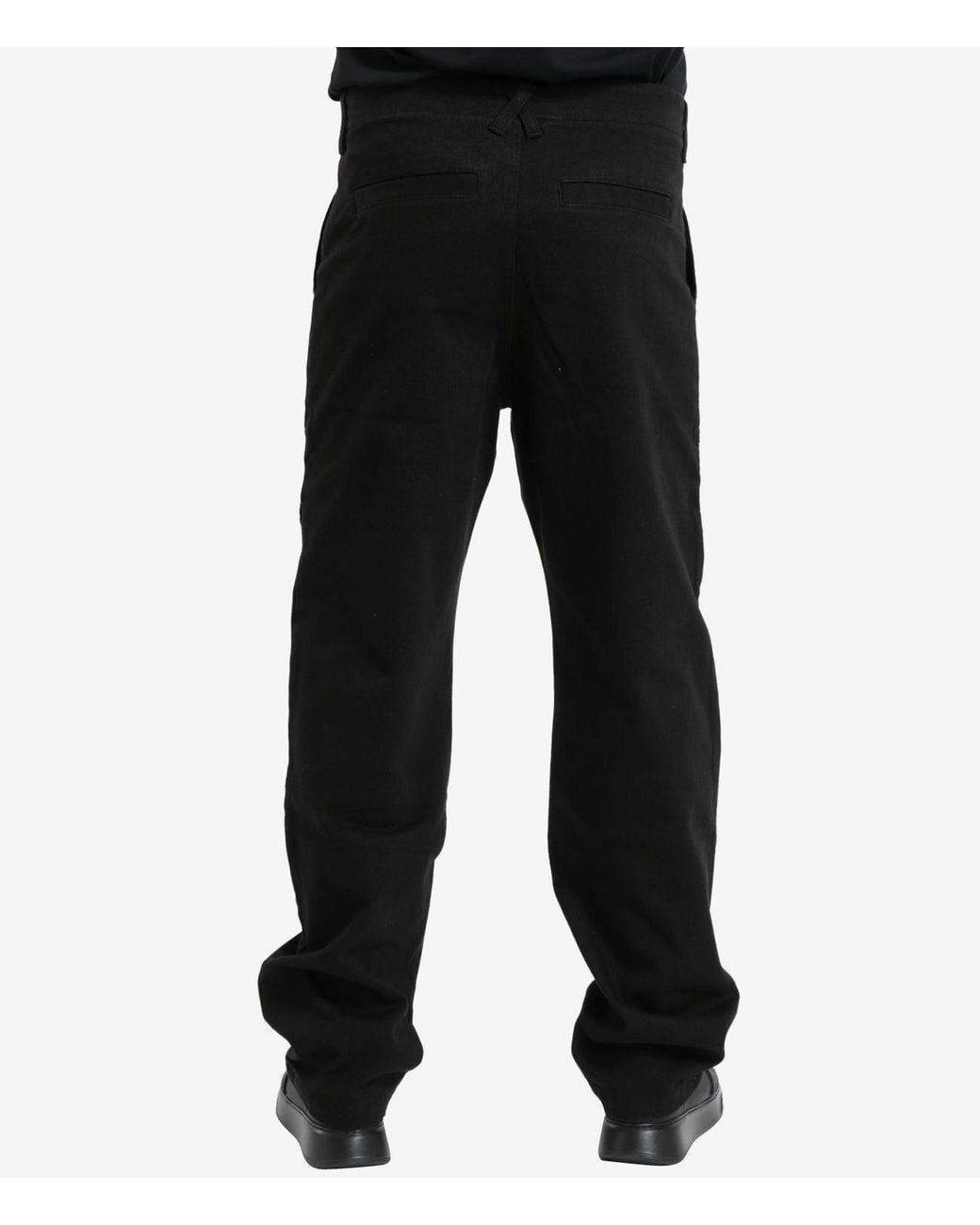 Marcelo Burlon Black Trousers for men