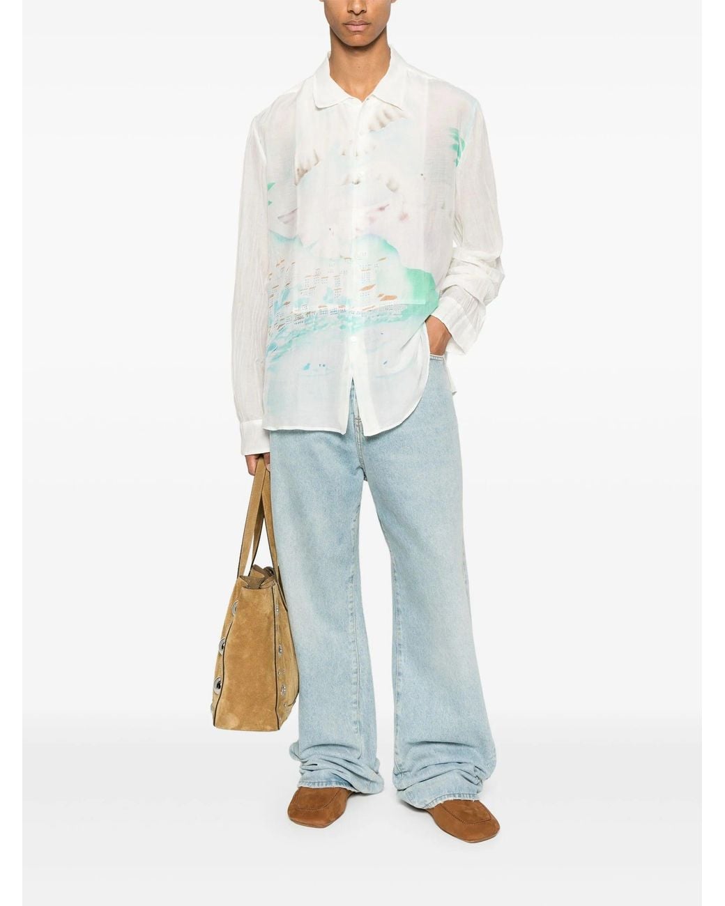 Our Legacy White Adorn Shirt