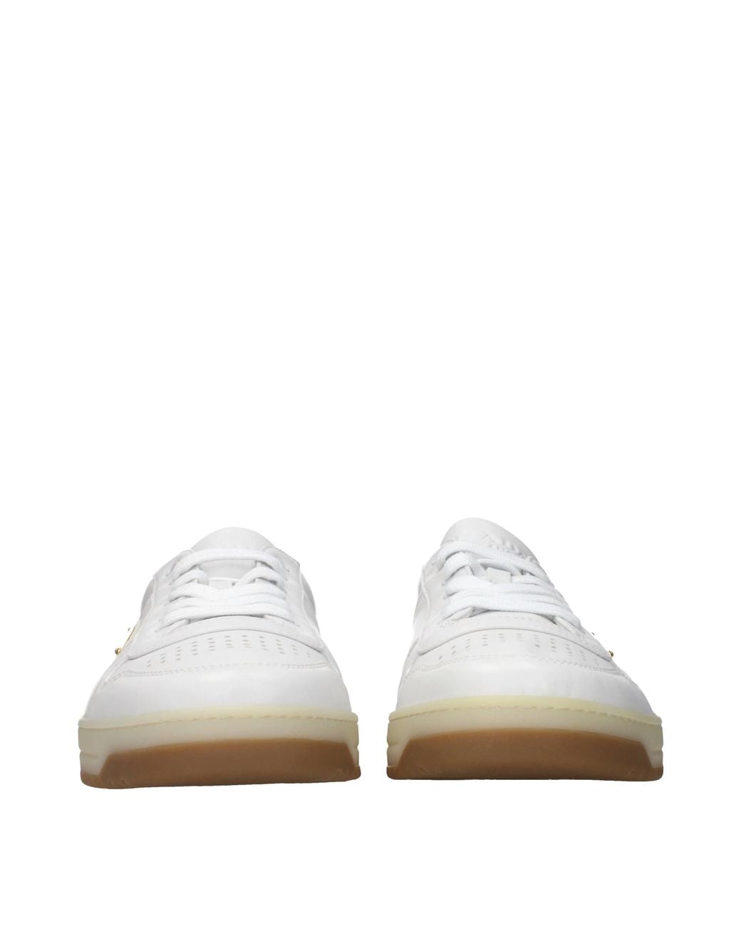 Prada White Sneakers Leather for men