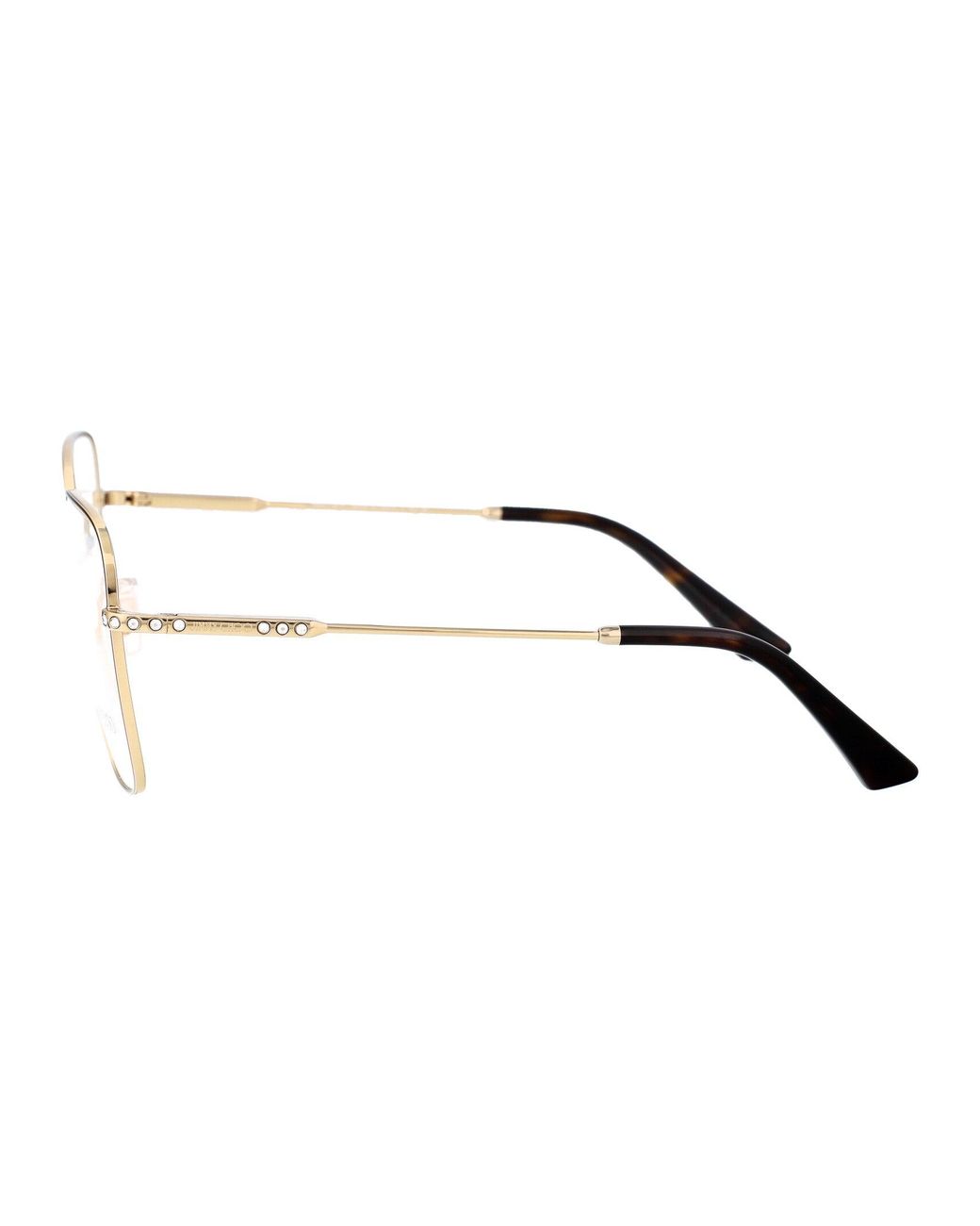 Jimmy Choo Metallic Acetate Optical Glasses