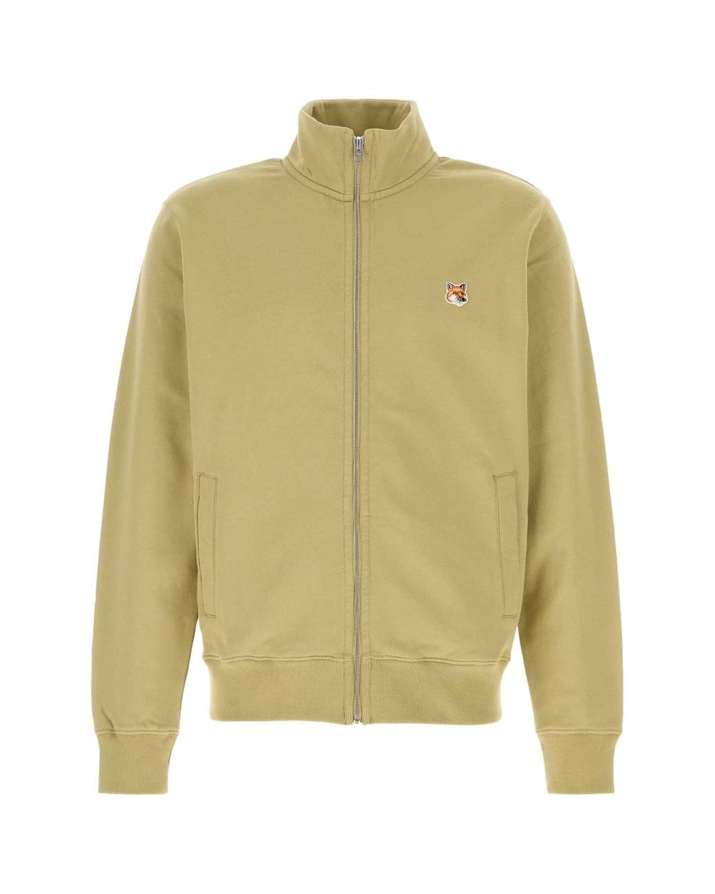 Maison Kitsuné Yellow Maison Kitsuné Sage Cotton Sweatshirt for men