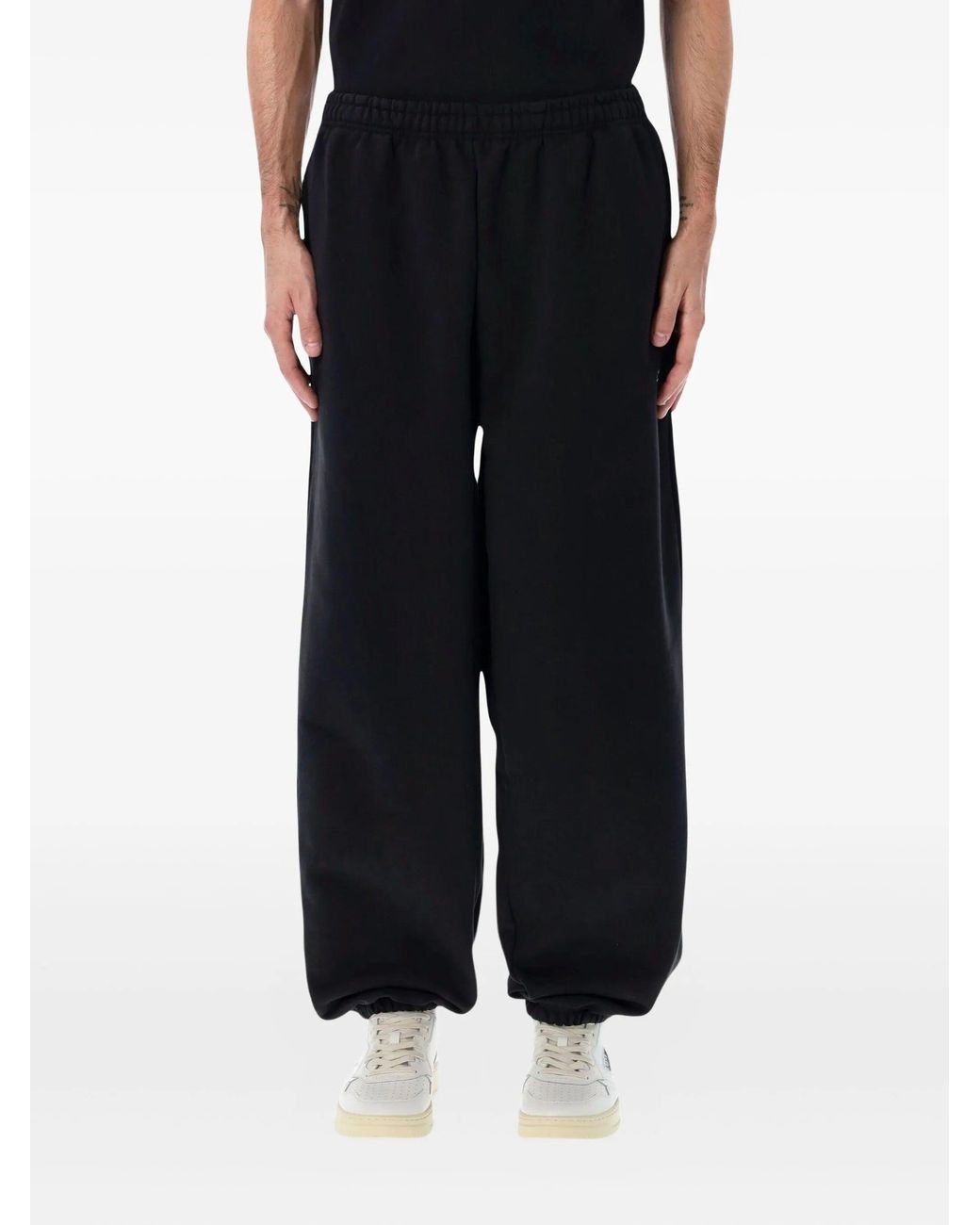 Arte' Black Arte Heart Pants for men