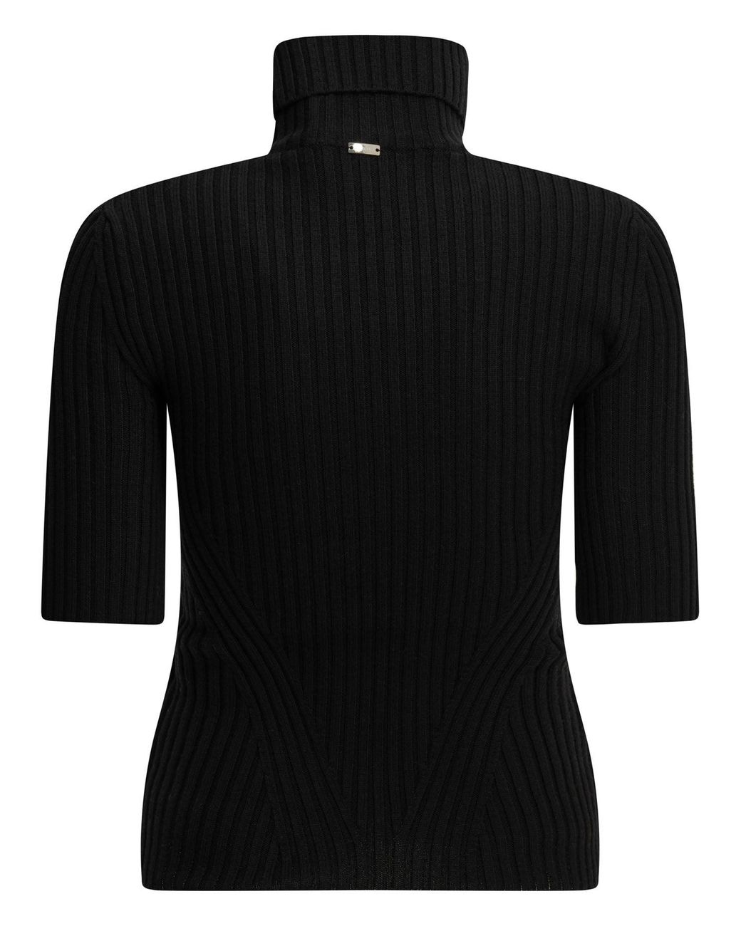 Herno Black Wool Turtleneck Sweater