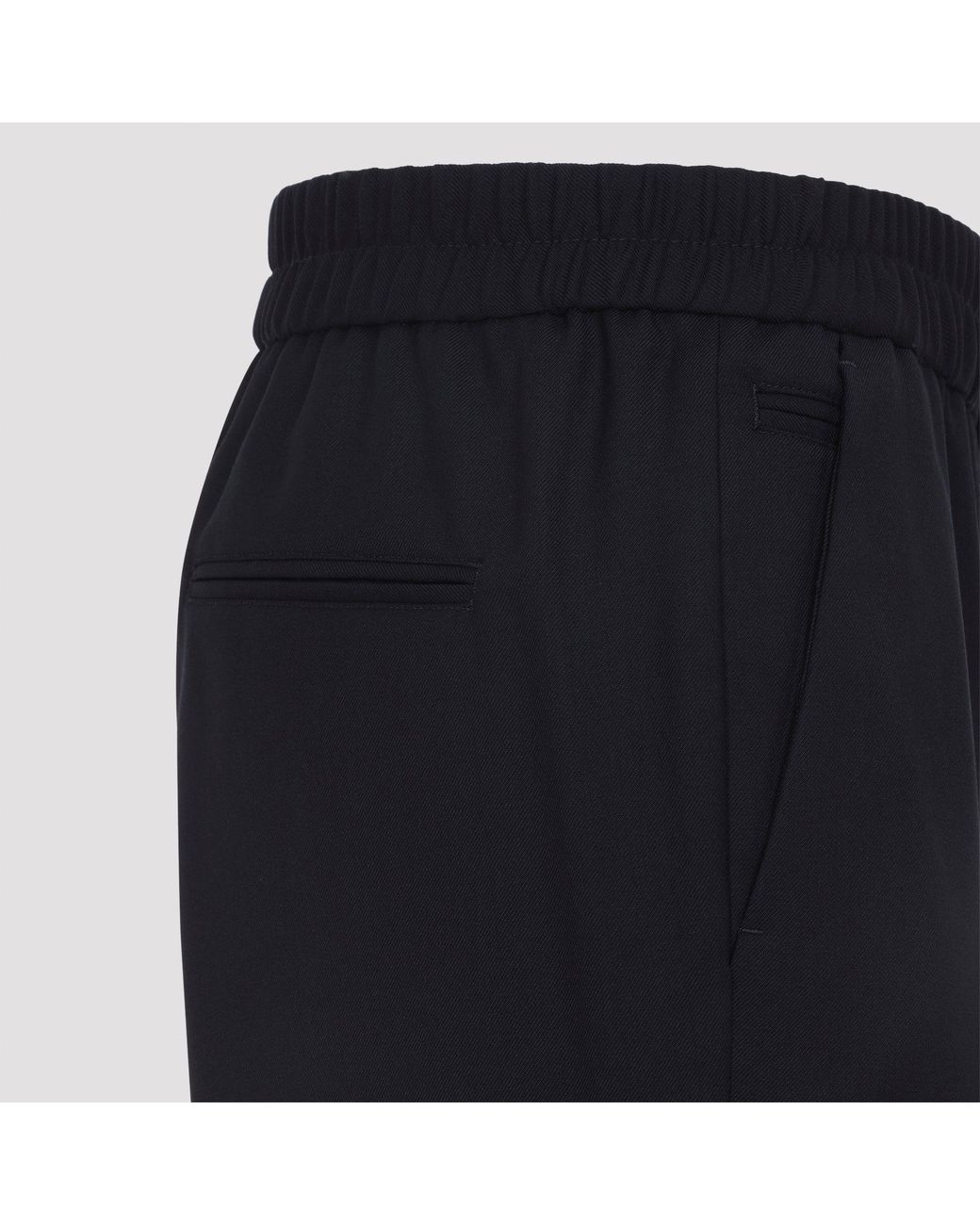 Paul Smith Blue Regular & Straight Leg Wool Pants for men