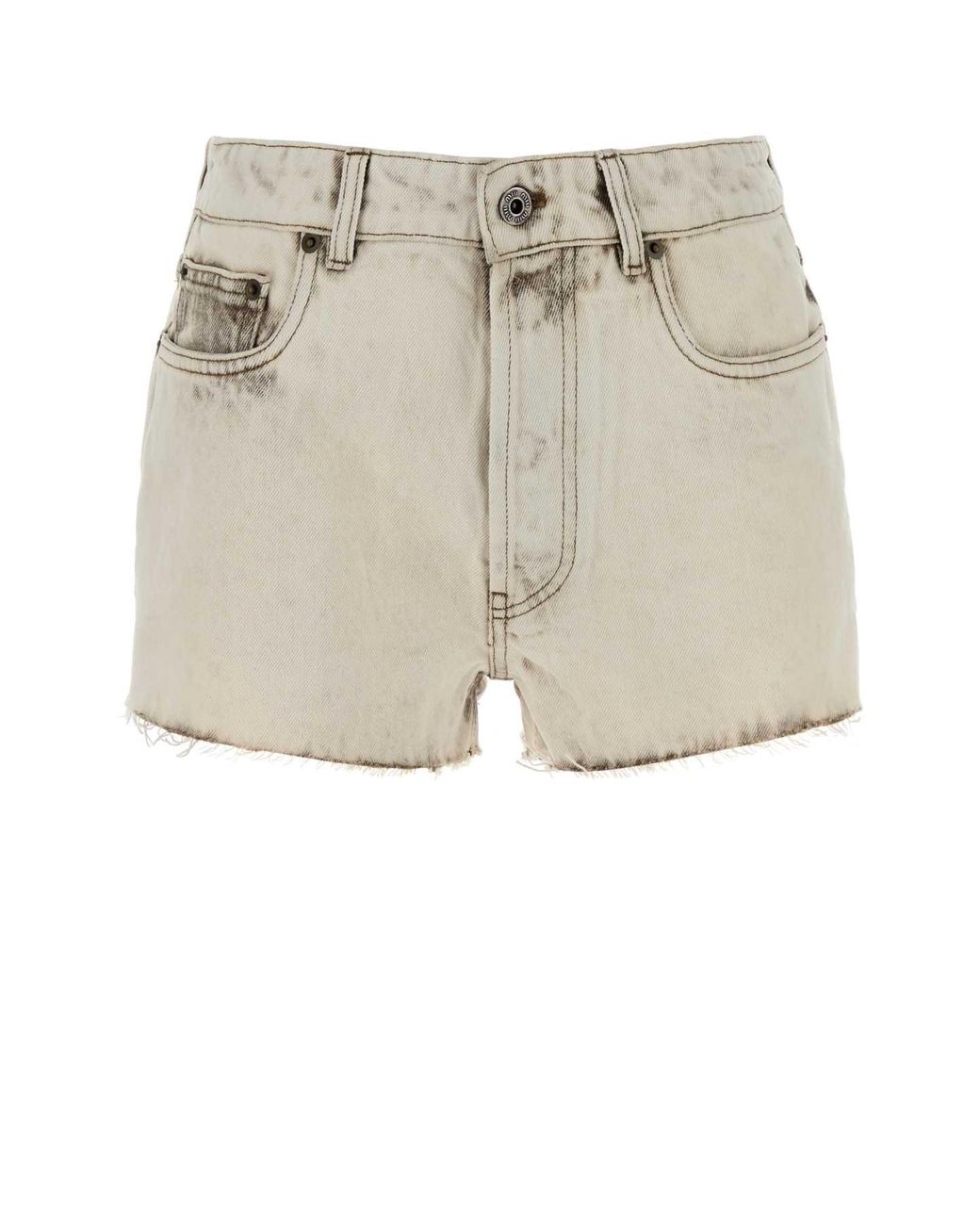 Miu Miu Natural Denim Short