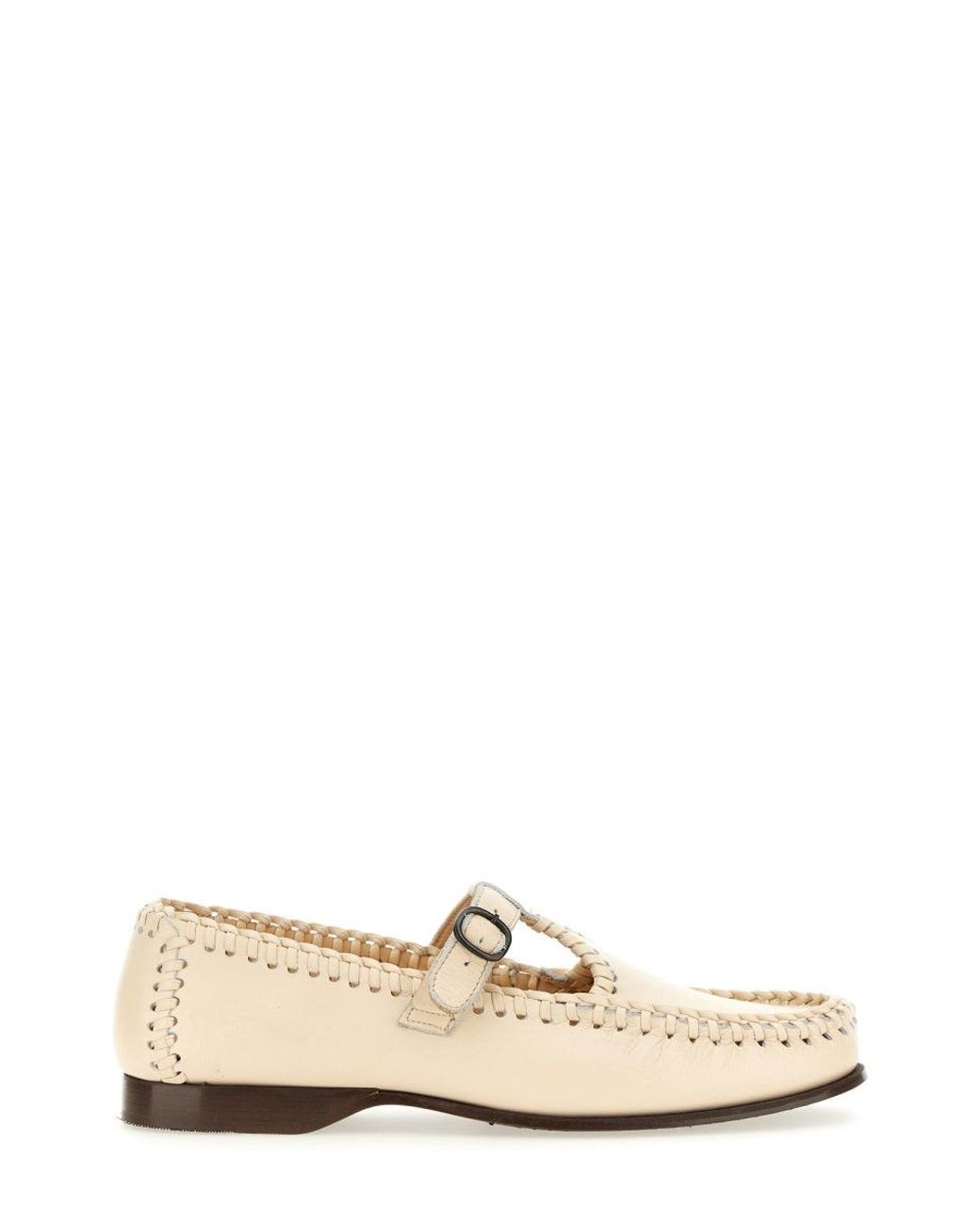 Hereu Natural T-Bar "Alcover" Moccasin
