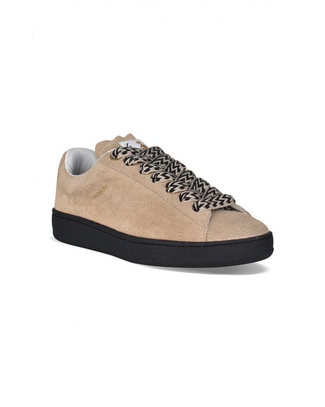 Lanvin Multicolor Suede Lite Curb Sneakers for men