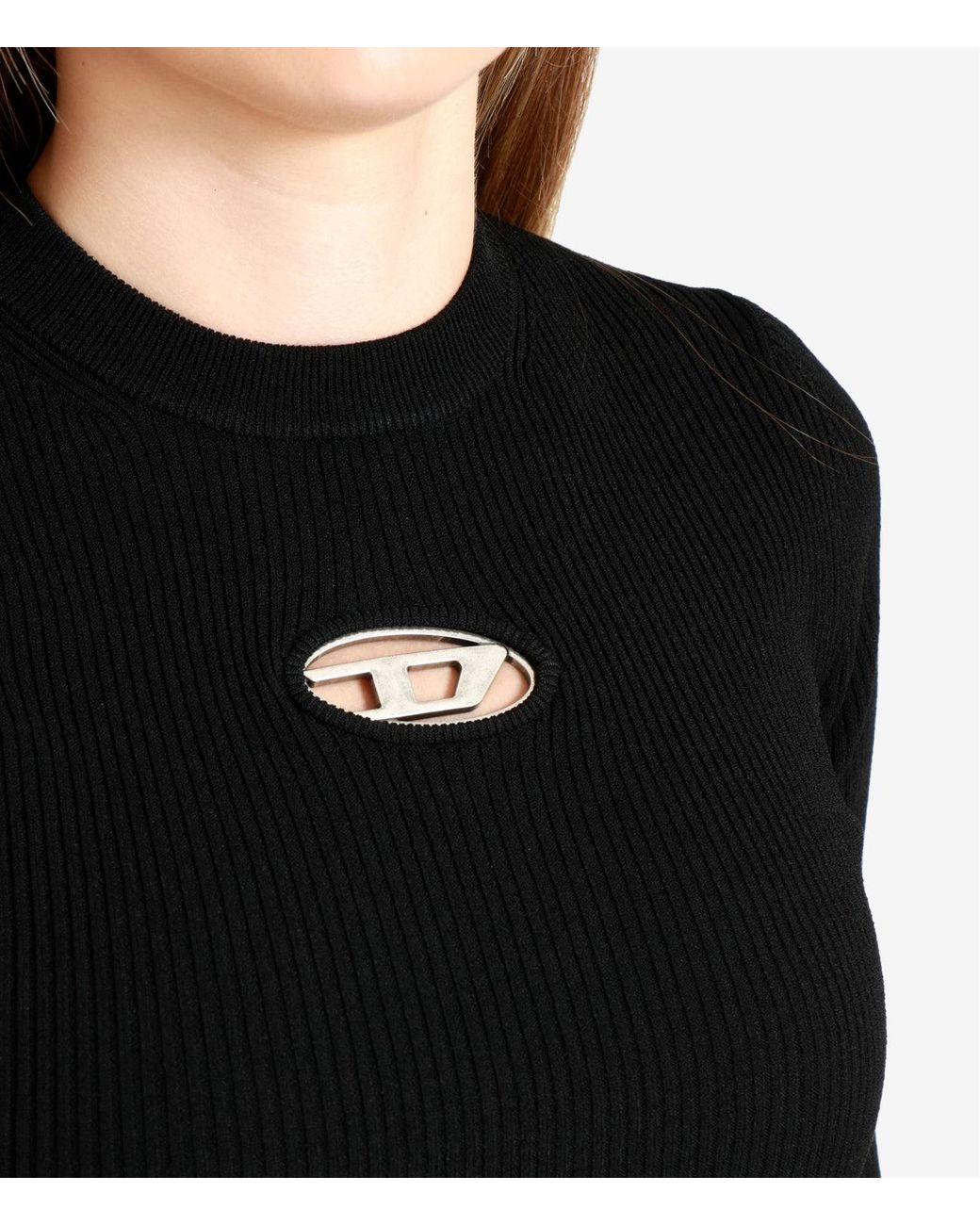 DIESEL Black Sweaters