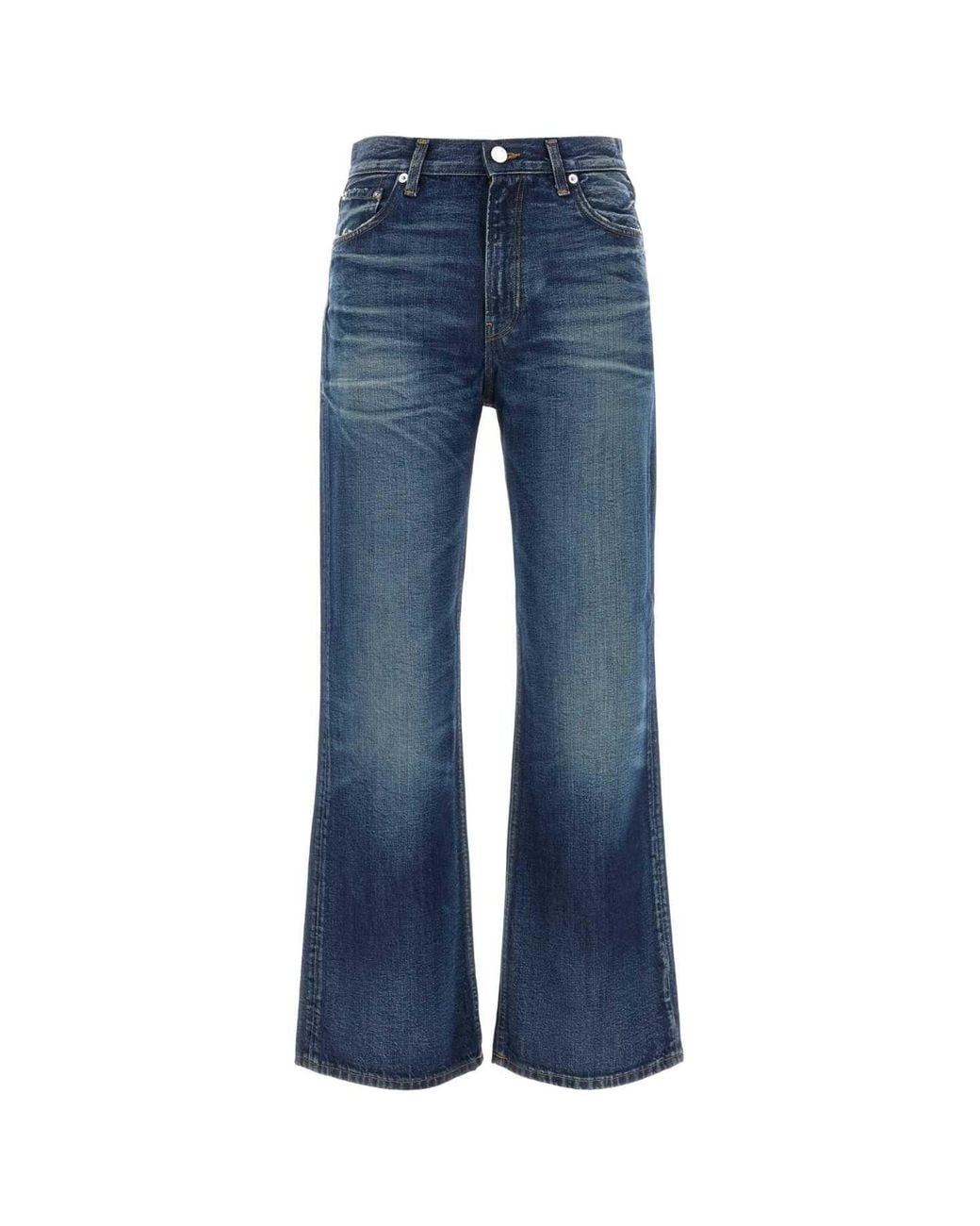 Haikure Blue Denim Korea Jeans For
