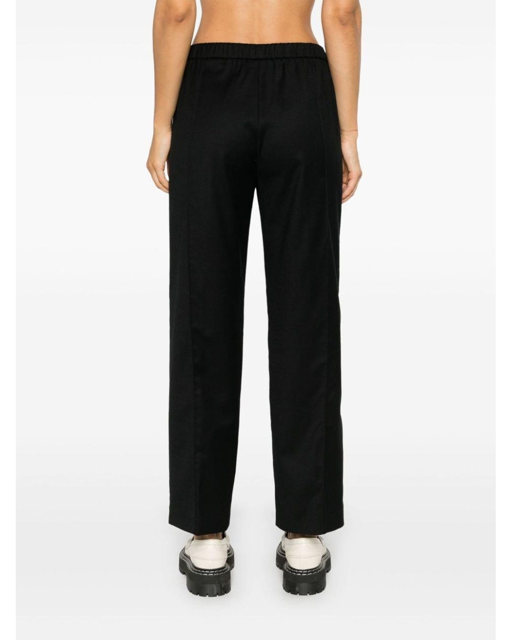 Fabiana Filippi Black Wool Trousers