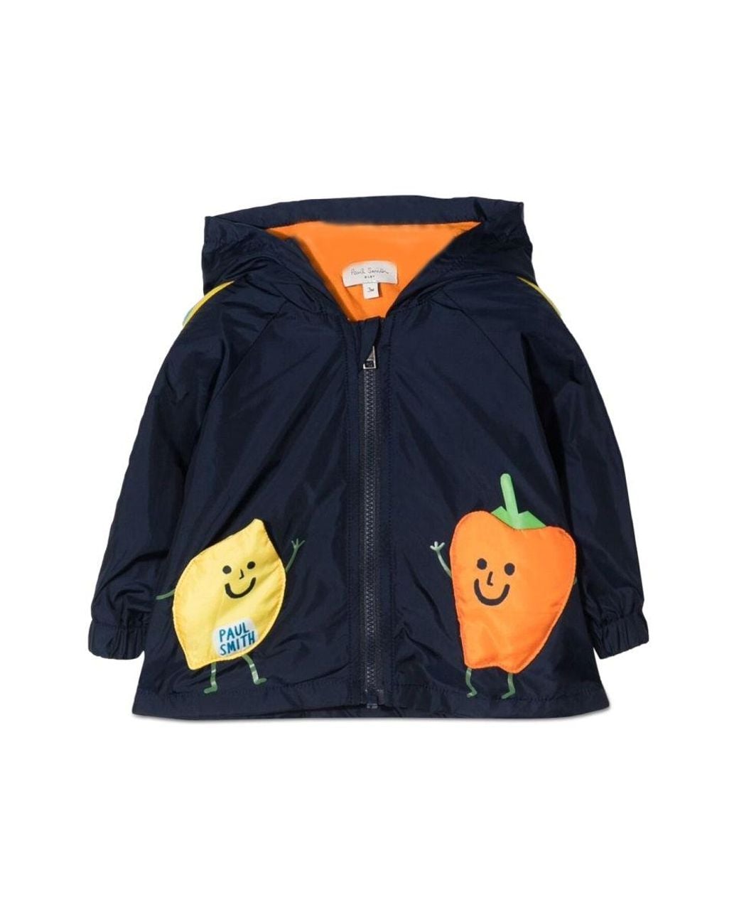 Paul Smith Blue Hooded Jacket