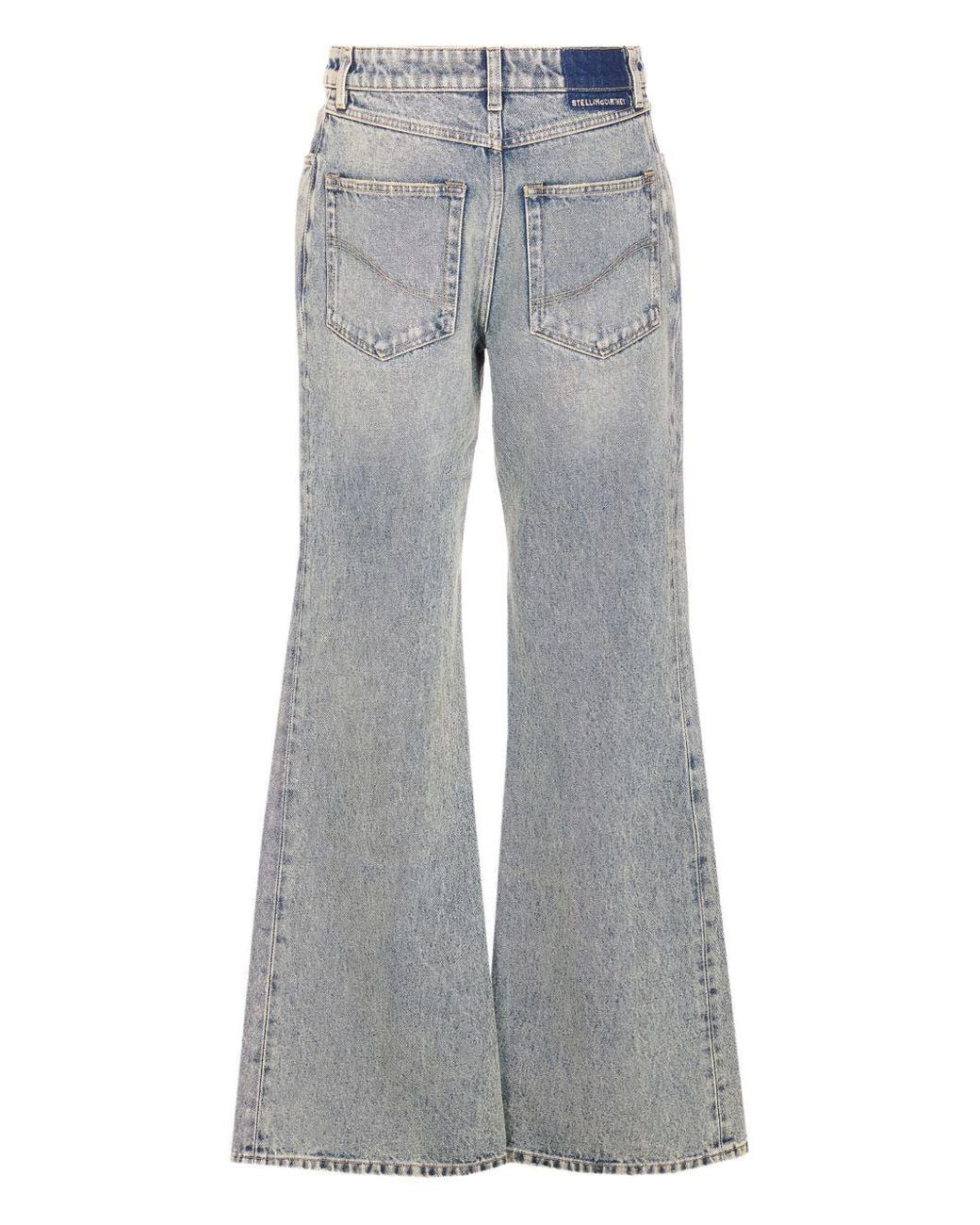 Stella McCartney Gray Flared Leg Denim Jeans