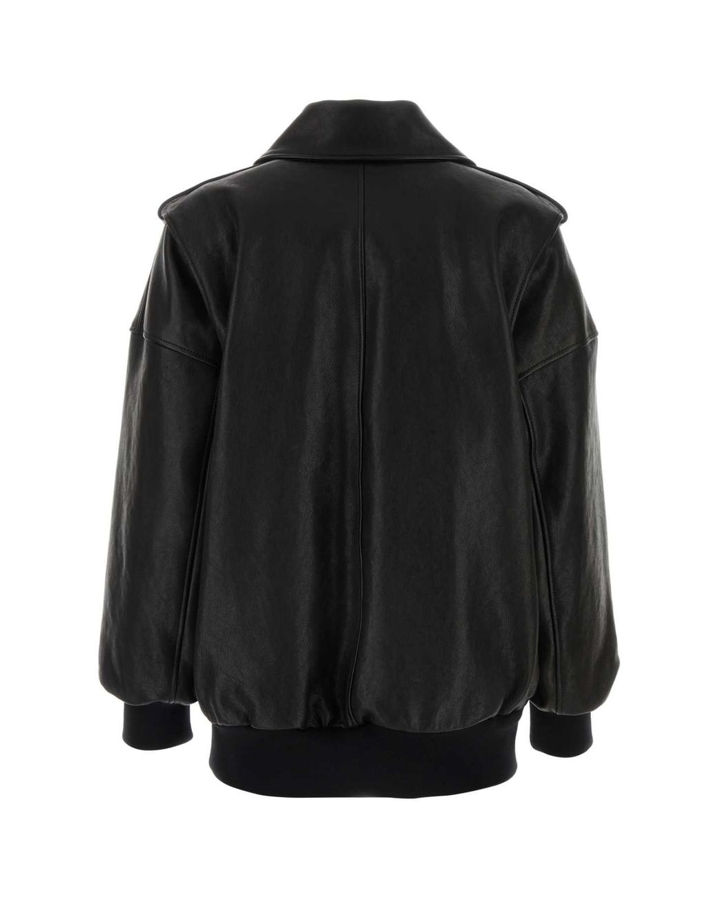 McQueen Black Leather Jacket