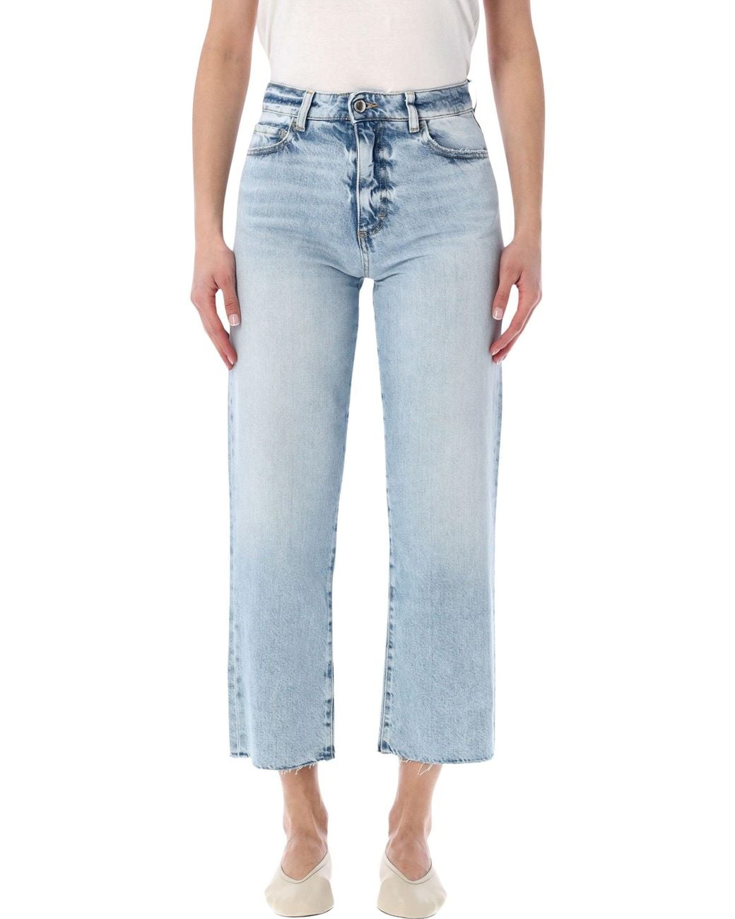 ICON DENIM Blue Jill Straight Leg Jeans