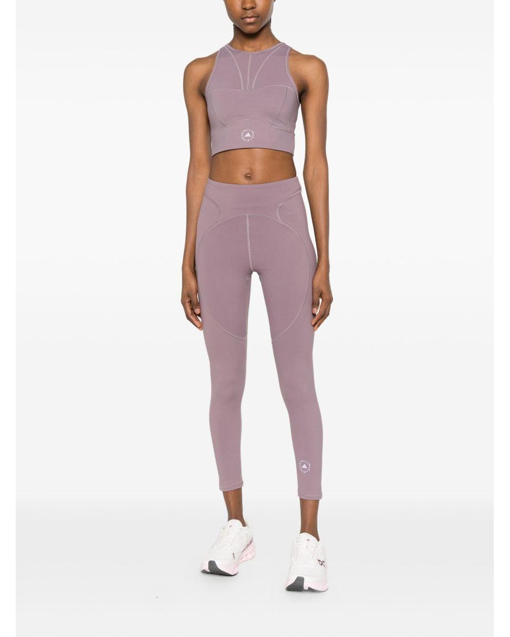 Adidas By Stella McCartney Purple Bralette Top