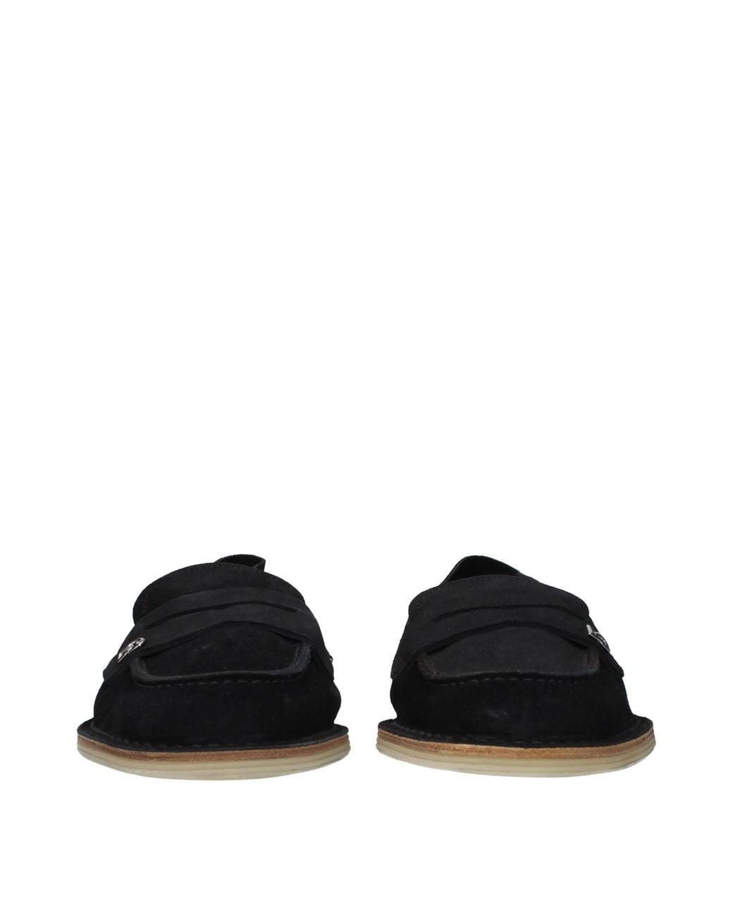 Dolce & Gabbana Black Loafers Suede