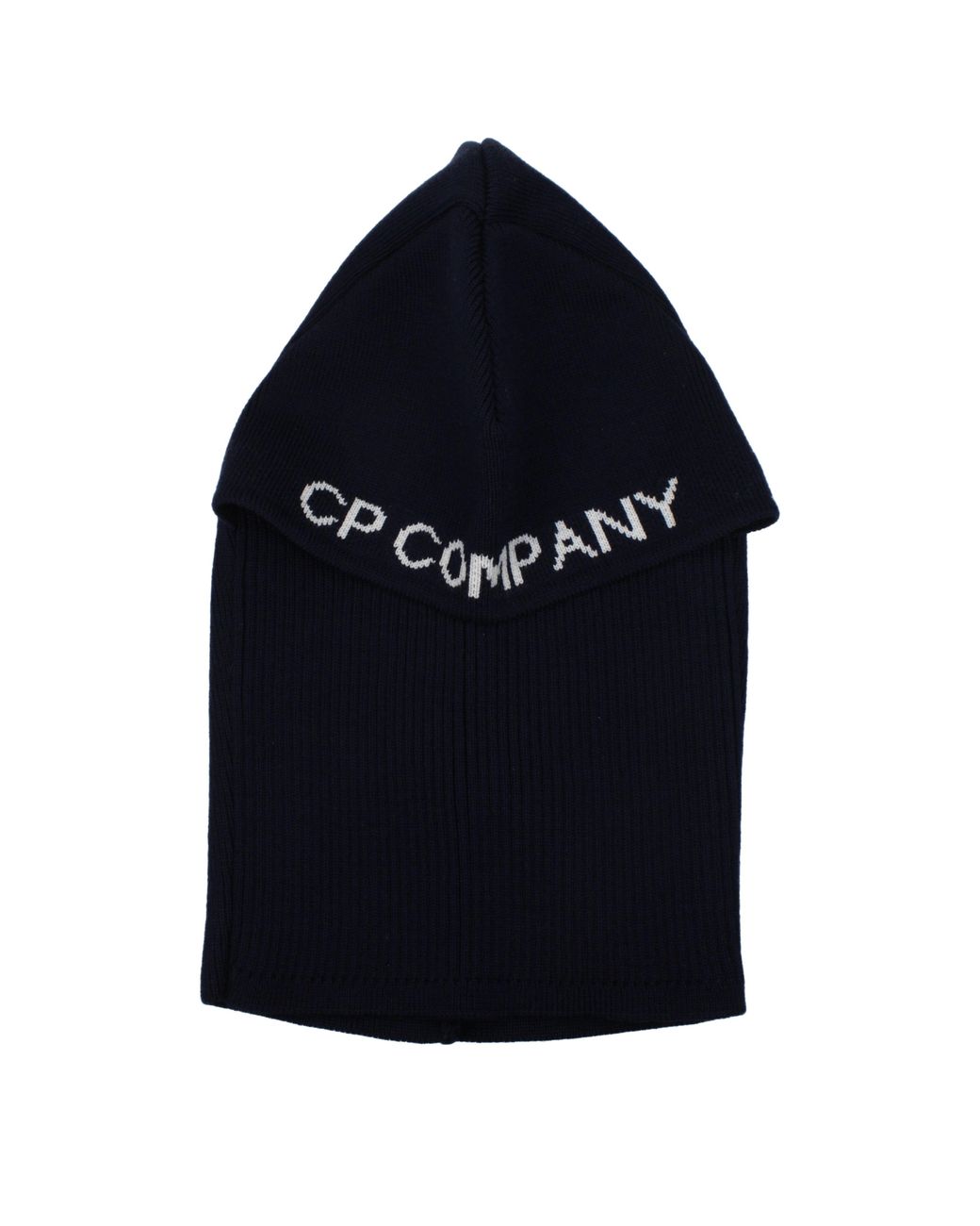 C P Company Blue Ski Mask Virgin Wool