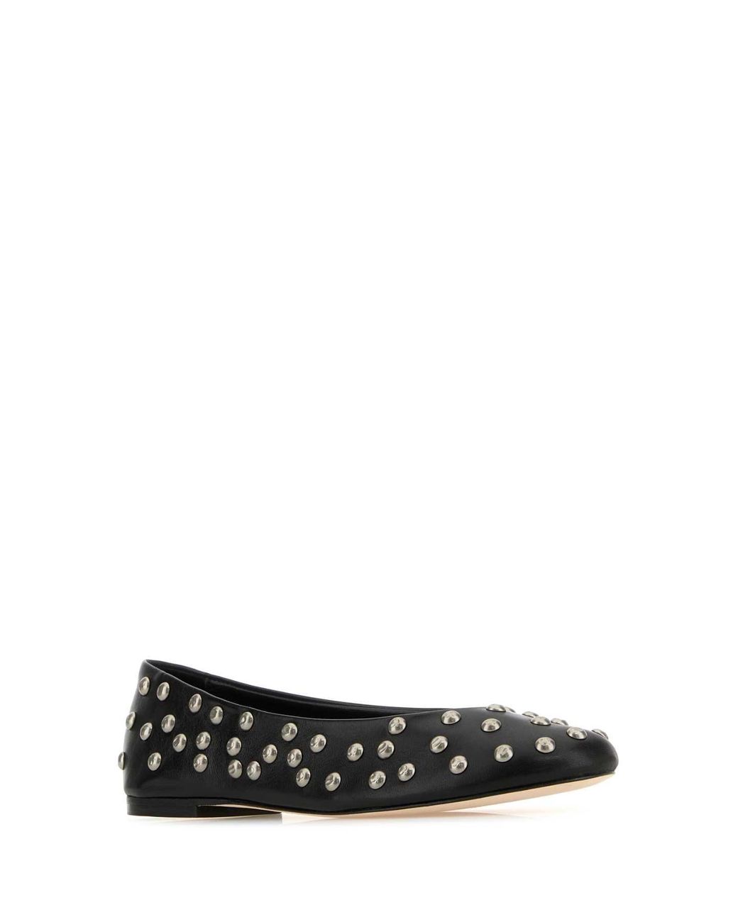 GIMAGUAS Black Leather Ballerinas