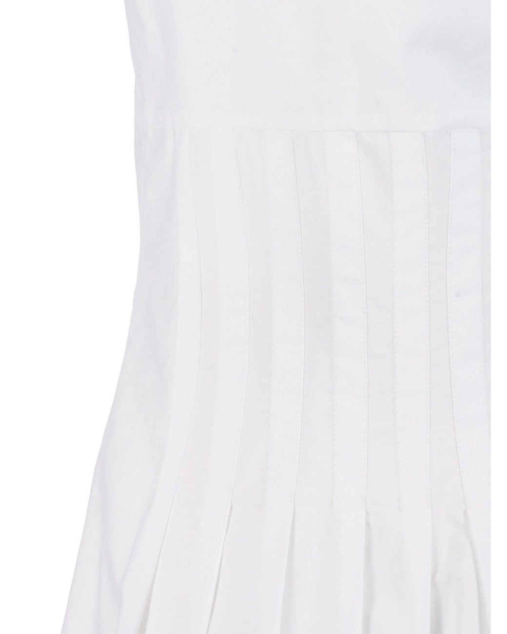 Max Mara White Abito Feltre
