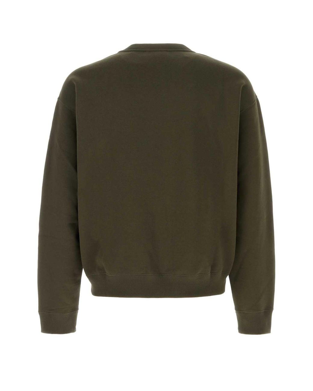 Jil Sander Green Crew Neck Sweatshirt