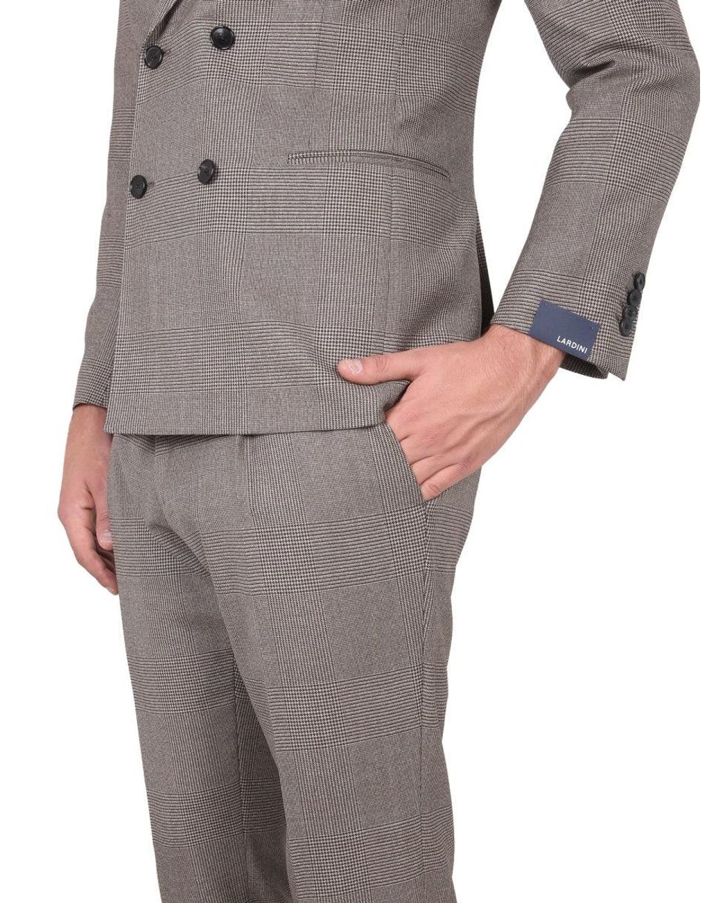 Lardini Gray Kosmo Suit for men