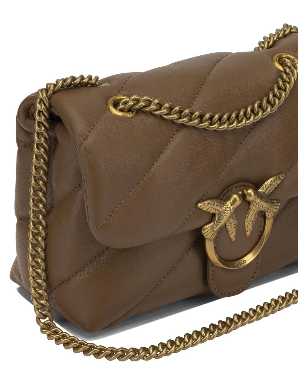Pinko Brown Crossbody Bags