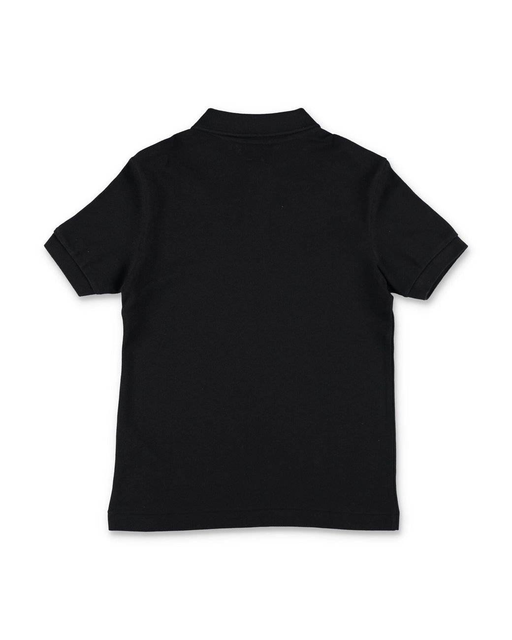 Lacoste Black Boys Short Sleeve Piqué Polo Shirt