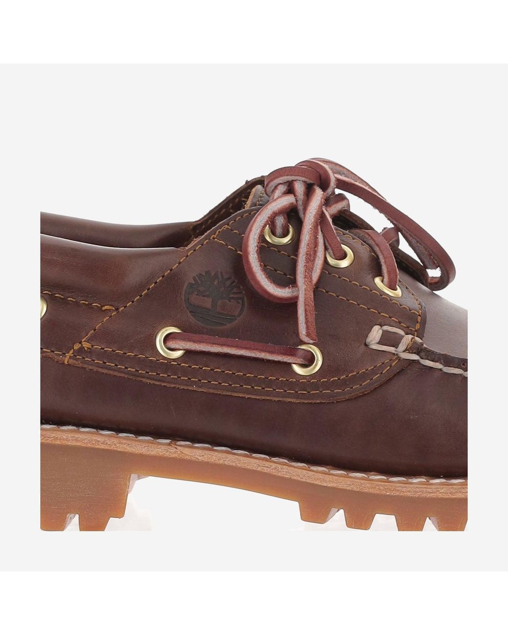 Timberland Brown Leather Loafers