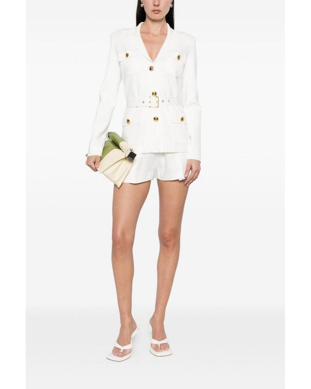 Elisabetta Franchi White Elisabetta Franchi Ivory