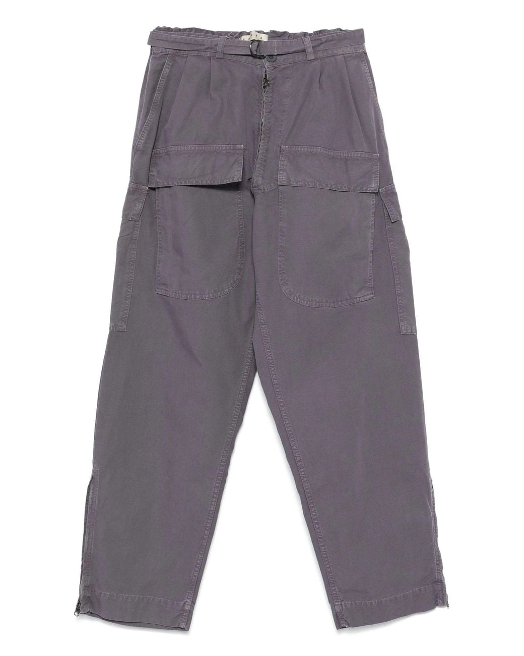 Paura Gray Buz Cargo Pants for men