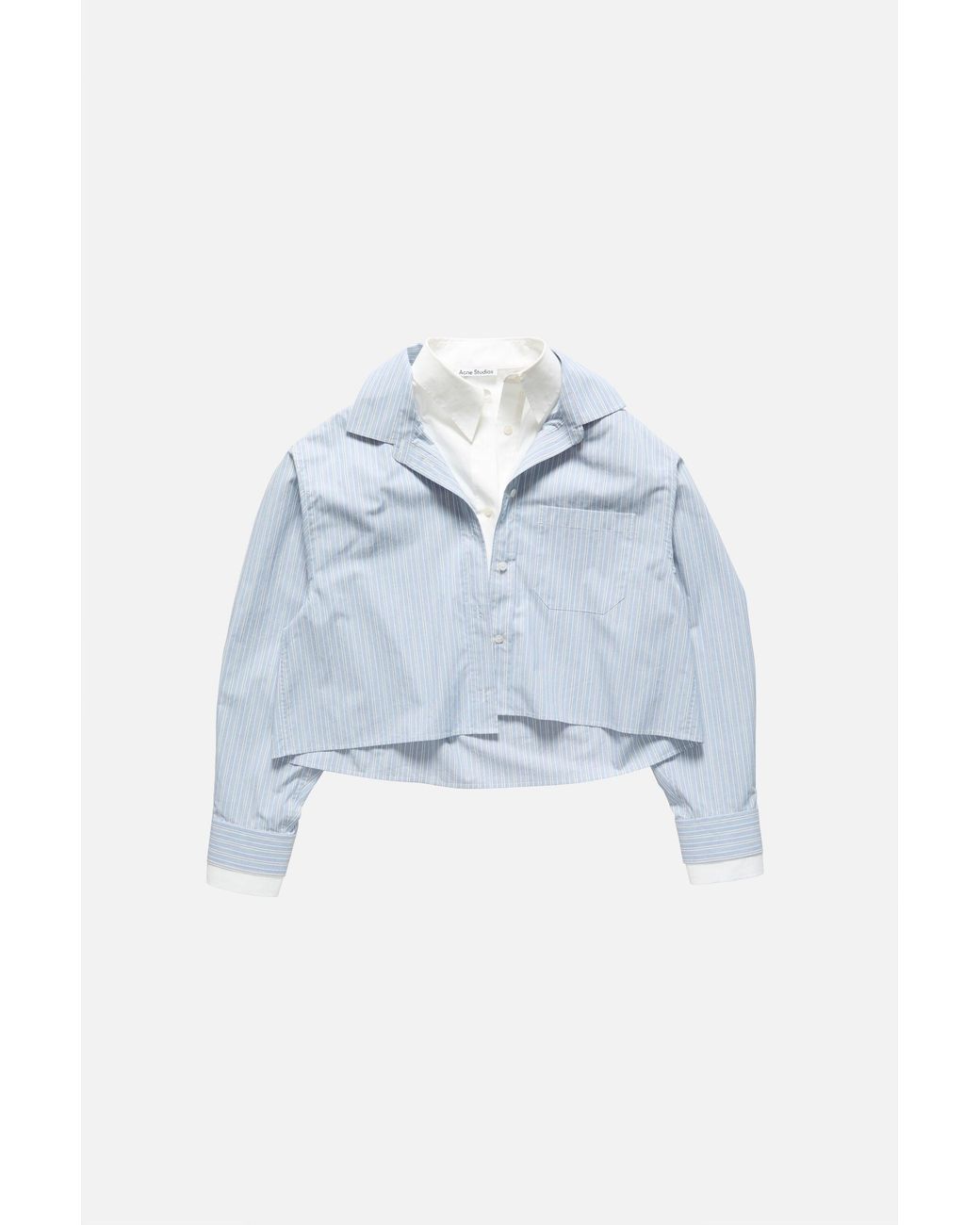 Acne Blue Shirts Rw Wn Shir000032