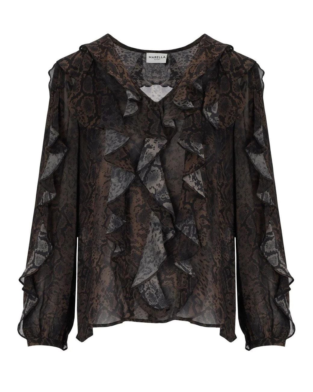 Marella Black Ufo Blouse