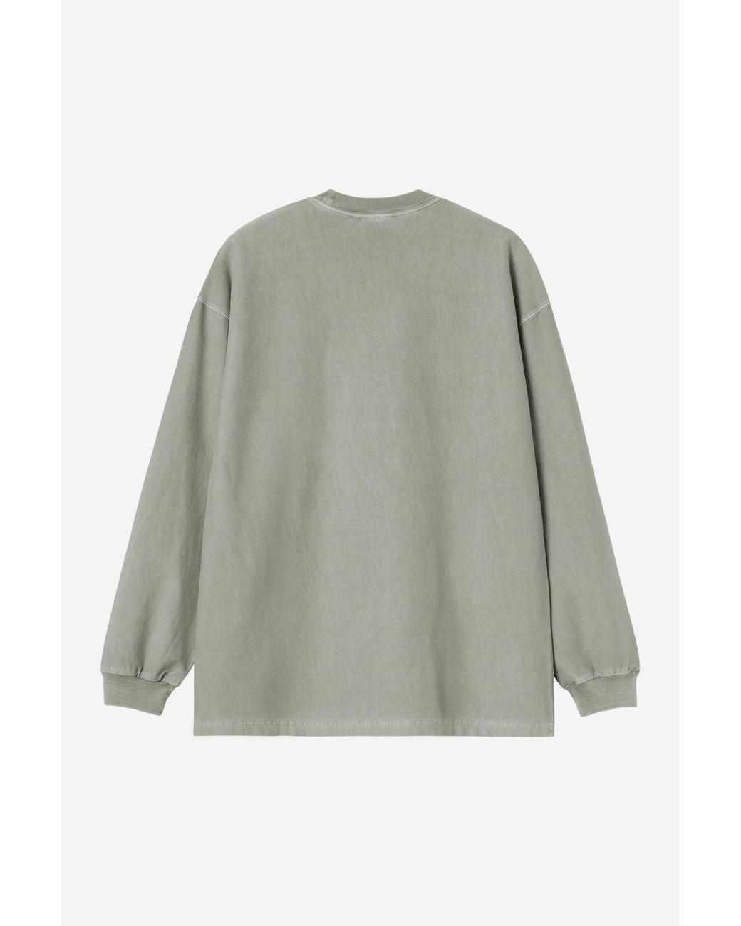 Carhartt Gray L/S Loose Pocket T-Shirt