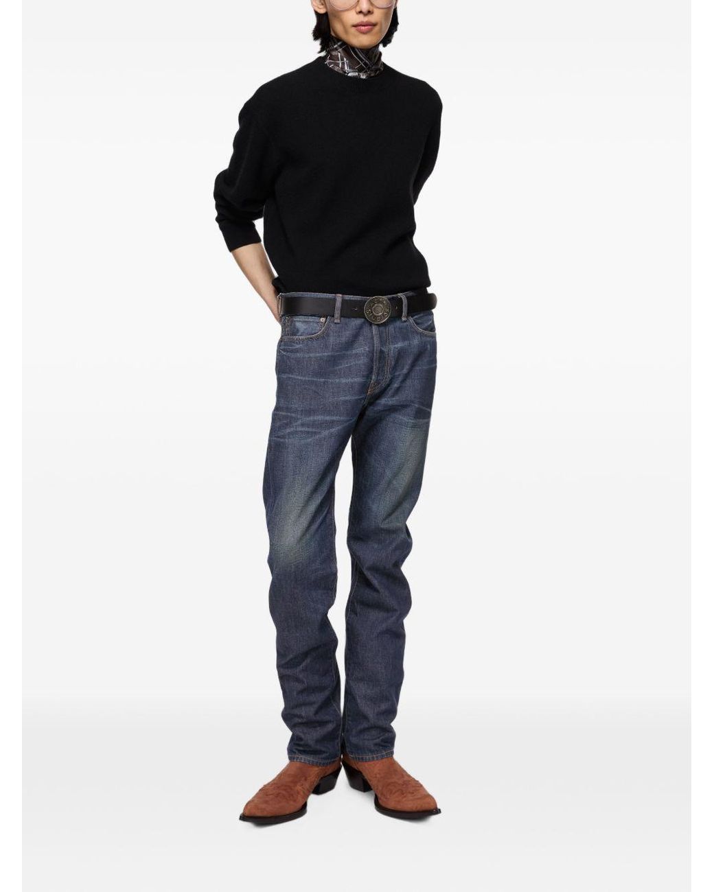 Acne Blue 1996M Denim Jeans for men