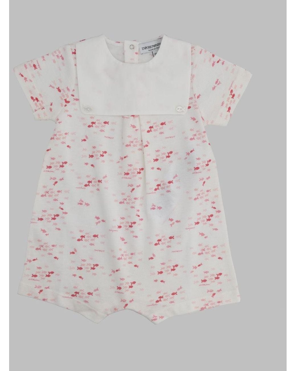 Emporio Armani Gray Romper Fish