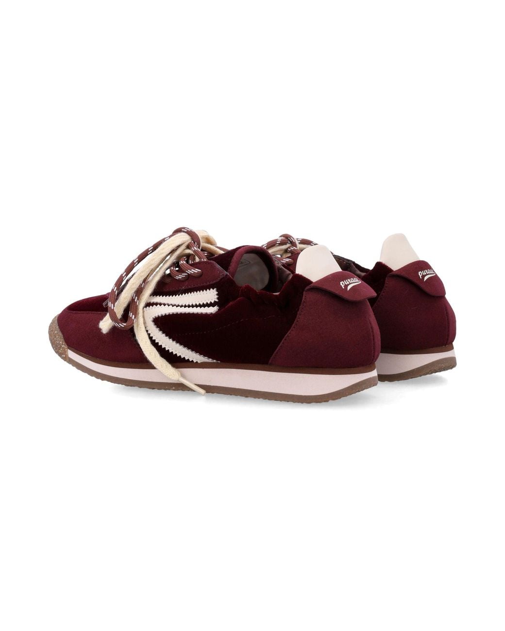 PURAAI Red Panther Vintage Runner Sneaker