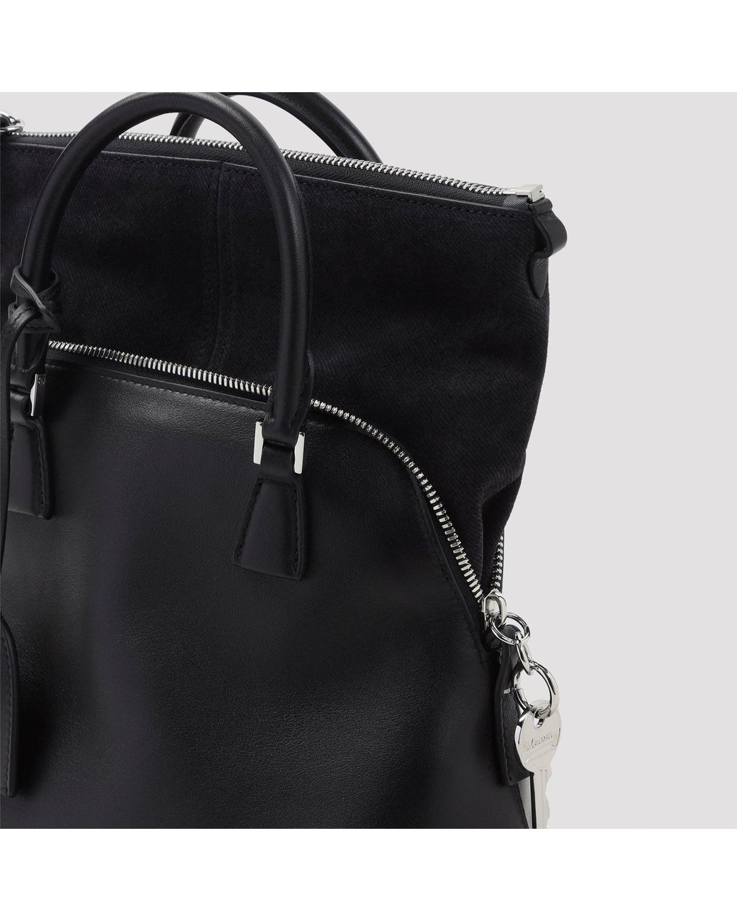 Maison Margiela Black Dark 5Ac Soft Mini Bag