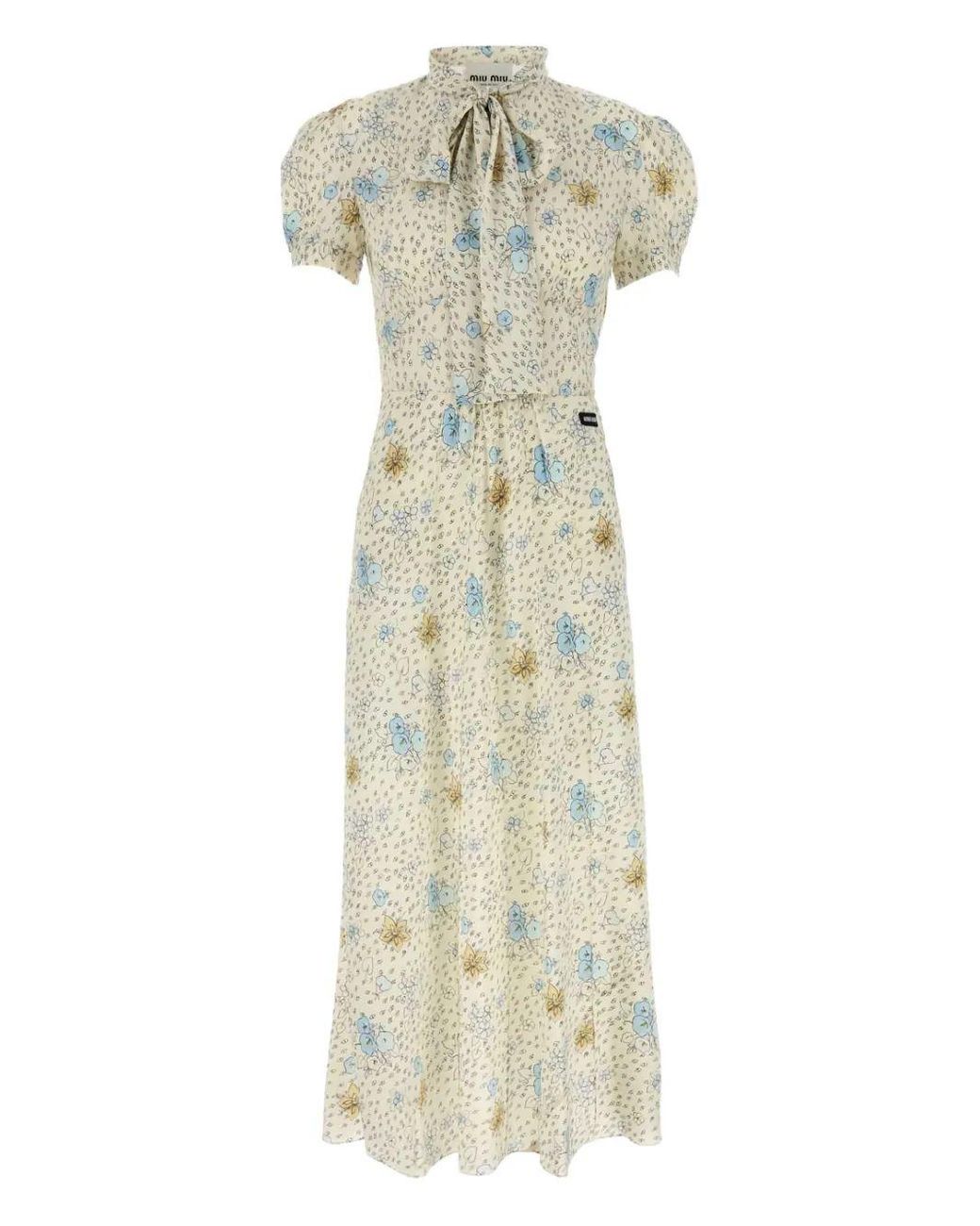 Miu Miu White Abiti Cdc Campanula