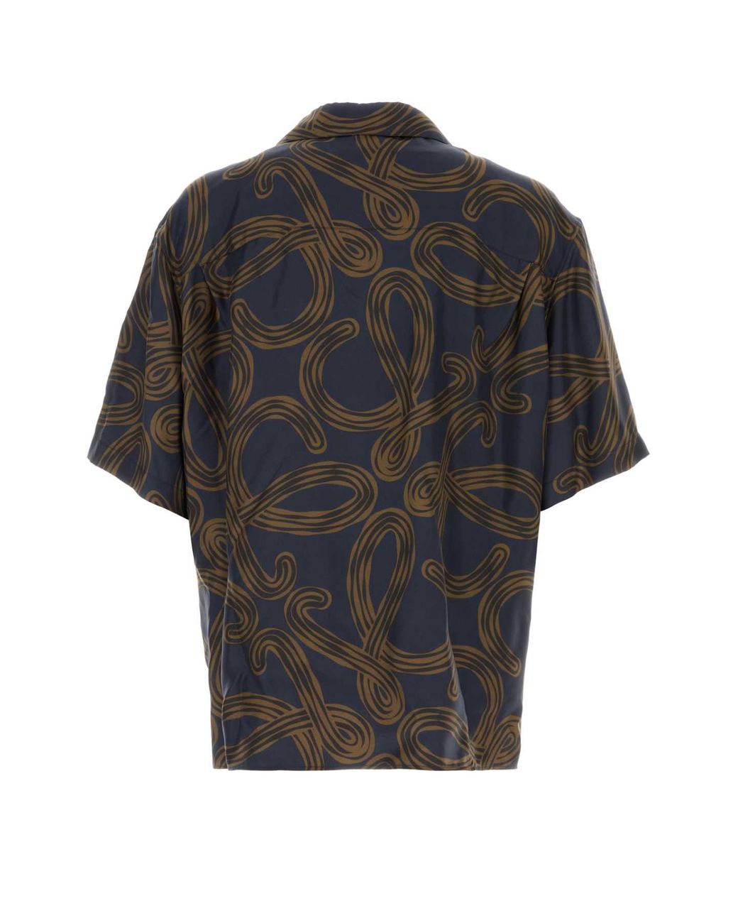 Loewe Black Silk Shirt For for men