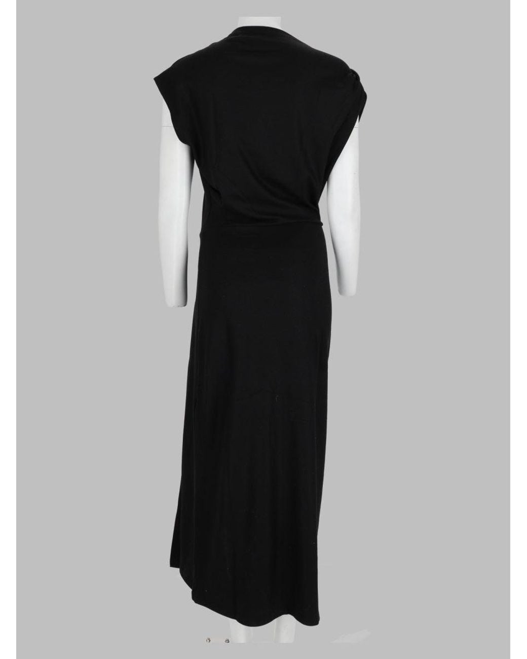 Isabel Marant Black Marant-Inspired Effortless Crepe Dress