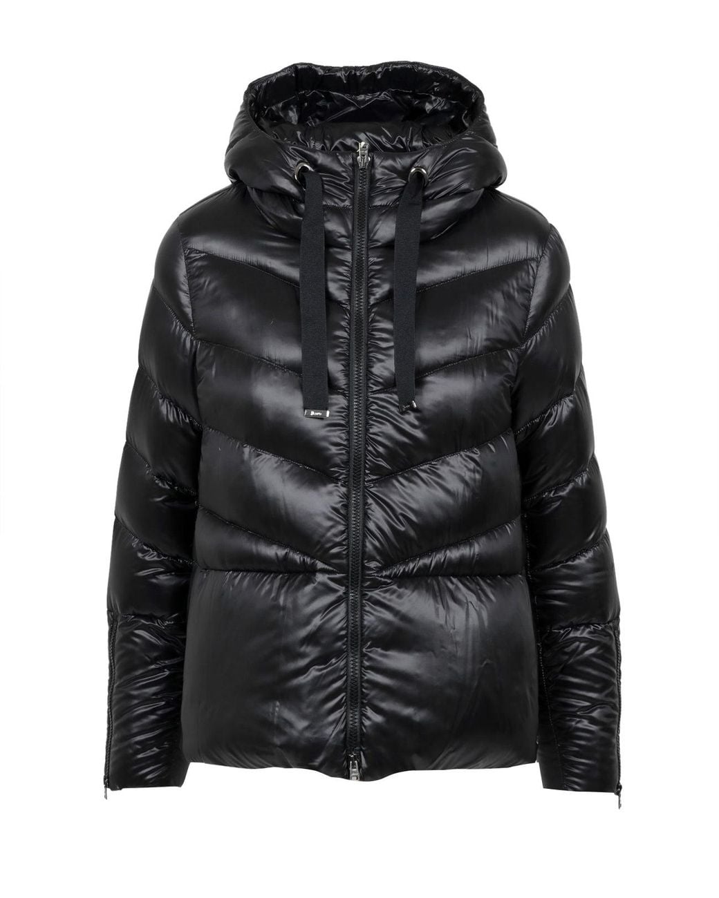 Herno Jassen ,Zwart ,Nylon Cape in het Black