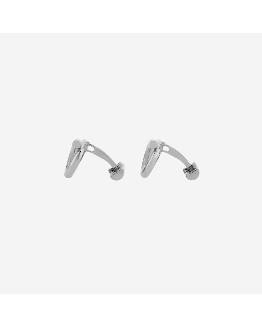 Ferragamo Metallic Clips Bars for men