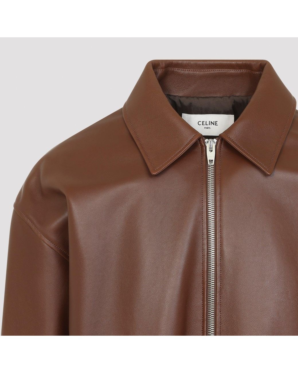 Céline Brown Teddy Jacket