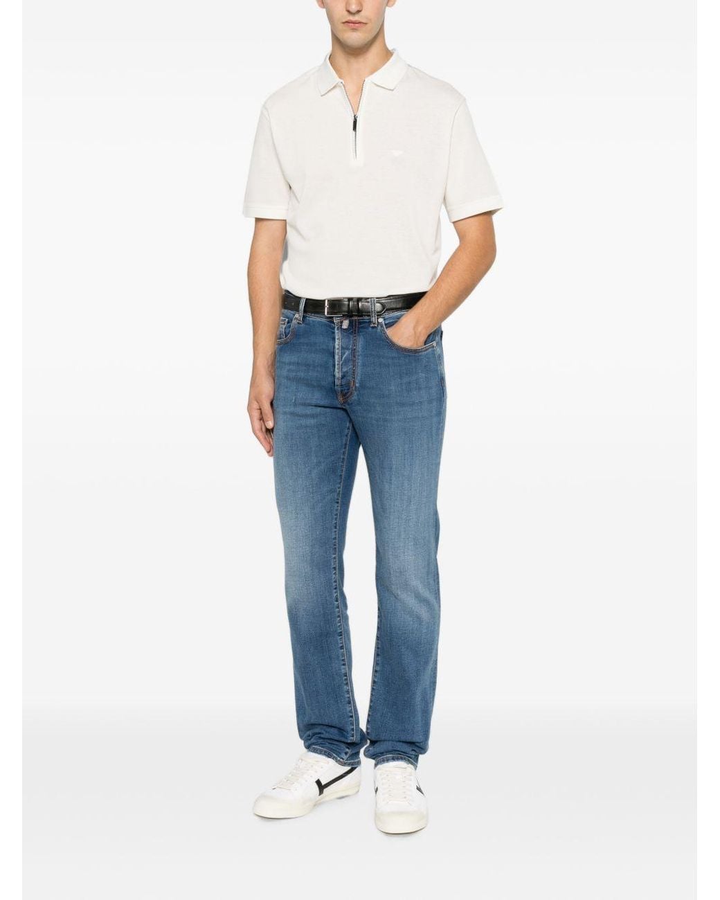 Jacob Cohen Blue Slim Fit Denim Jeans