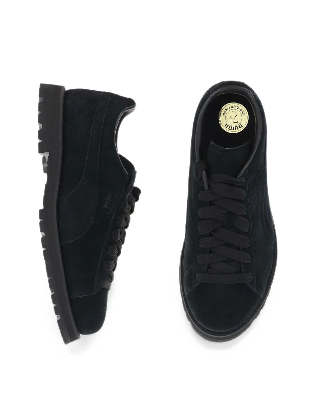 PUMA Black Suede Vibram