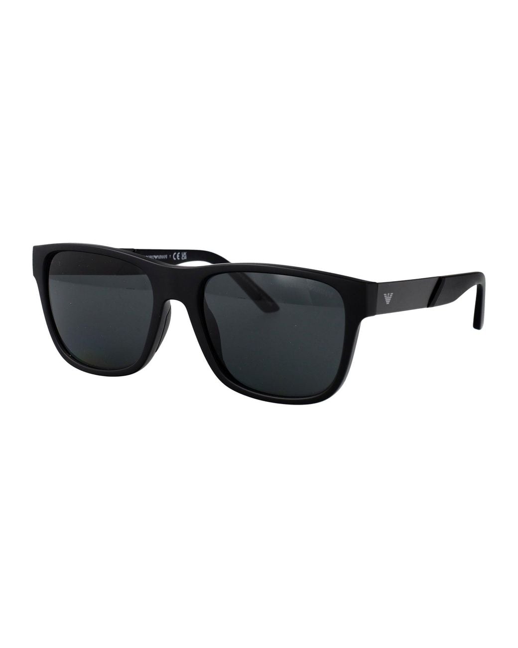 Emporio Armani Black Squared Sunglasses 0 Ea4243 5001 T3