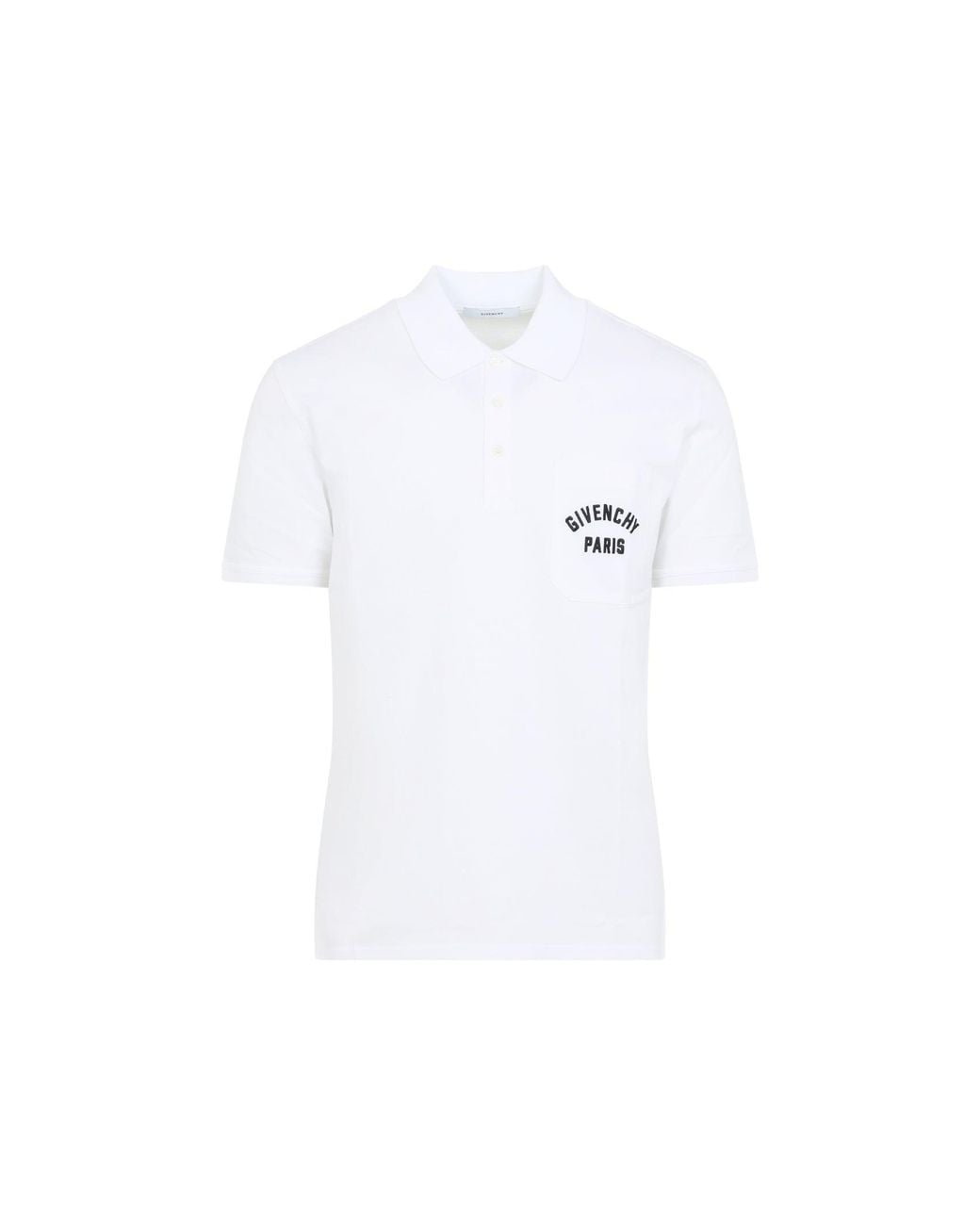 Givenchy White Polo
