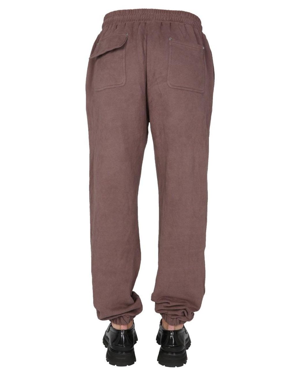 MOUTY Brown Biggie Jogging Trousers for men